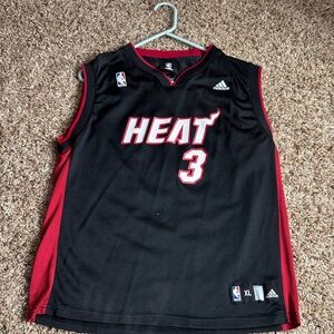 NBA Adidas Heat Basketball Jersey (Wade)